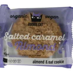 Kookie Cat Salted caramel & almonds bio (50 gr)