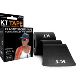 Kt Tape Pro Original Precut 5 Meter Zwart (20 stuks)