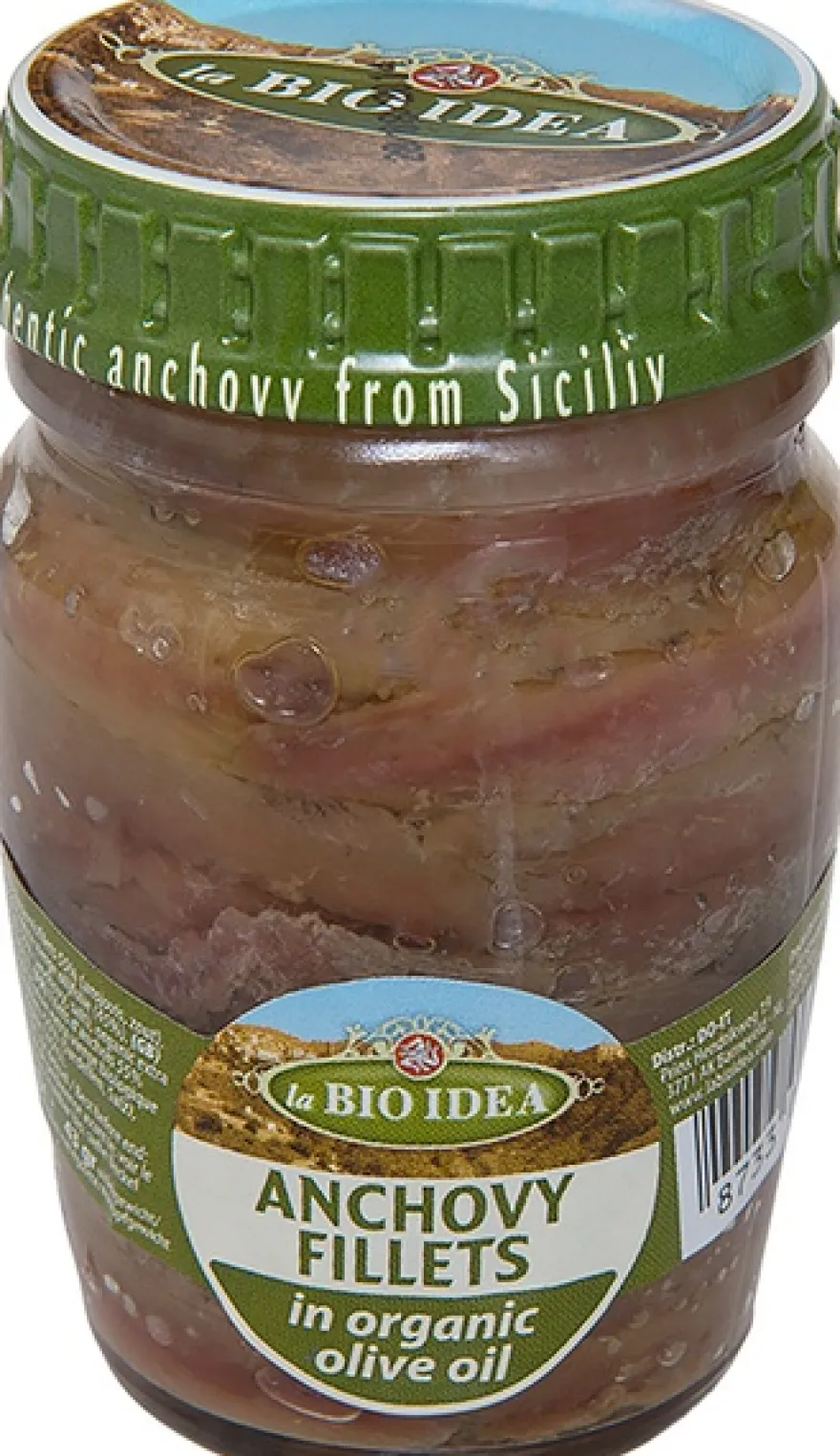 La Bio Idea Ansjovisfilets In Olijfolie (78 gr)