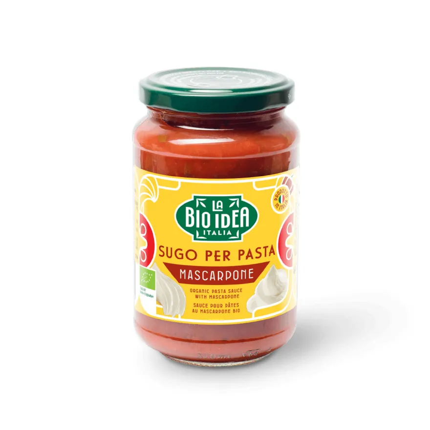 La Bio Idea Pastasaus Met Mascarpone (340 gr)