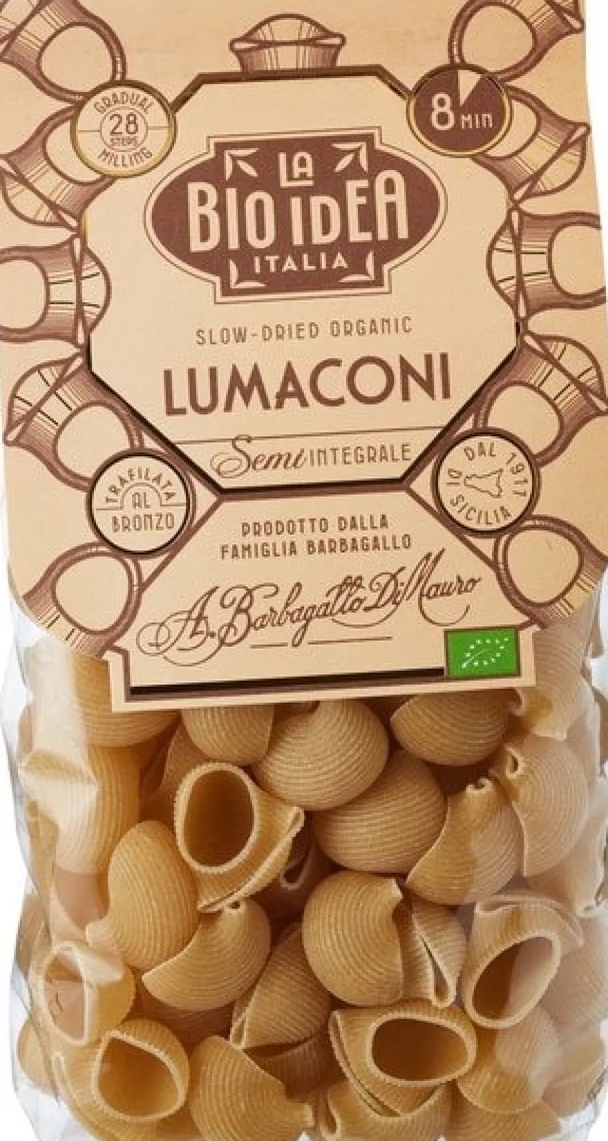 La Bio Idea Super Premium Pasta – Lumaconi (375 gr)