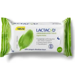 Lactacyd Tissues Verfrissend (15 stuks)