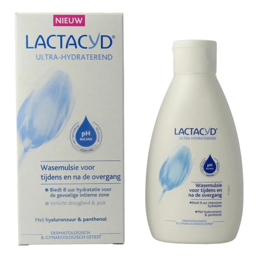Lactacyd Wasemulsie Ultra Hydraterend O Vergang (200 ml)