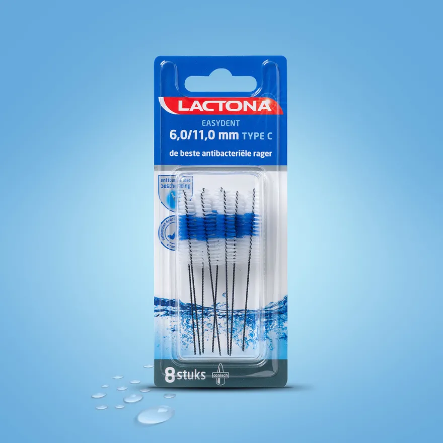 Lactona Easydent C 6-11mm (8 stuks)