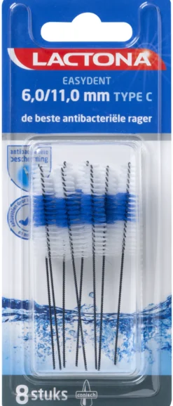 Lactona Easydent C 6-11mm (8 stuks)