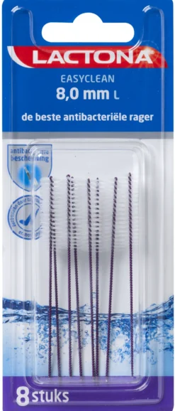 Lactona Interdental cleaner L 8.0mm (8 stuks)