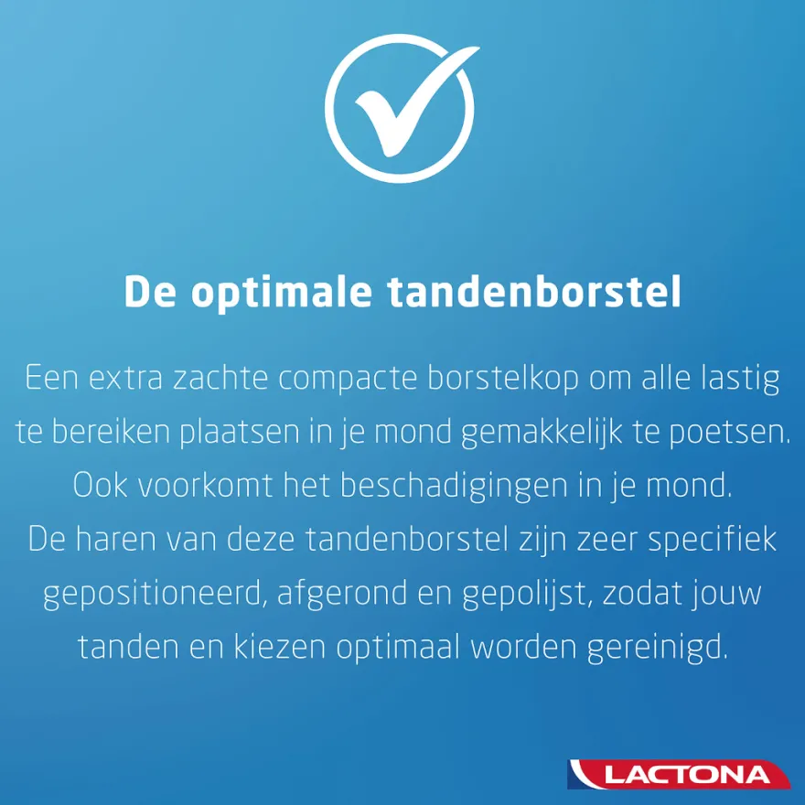 Lactona Tandenborstel IQ+ x soft (1 stuk)