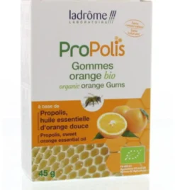Ladrôme Propolis gommetjes sinaas bio (45 gr)