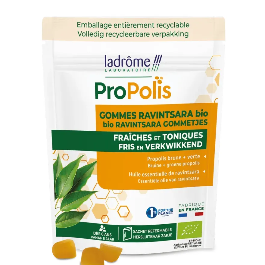 Ladrôme Propolis Ravintsara Gommetjes Bio (45 gr)