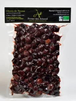 La Ferme Des Arnaud Zwarte Olijven Nyons Aoc Bio (500 gr)