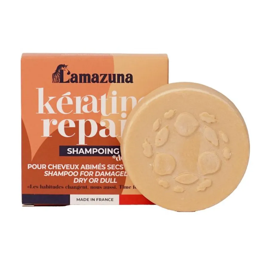 Lamazuna Shampoo Bar Keratin Repair (63 gr)