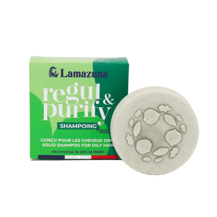 Lamazuna Shampoo Bar Oily Hair Regul & Purify (60 gr)