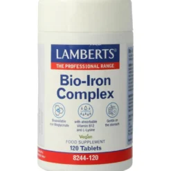 Lamberts Bio Iron Complex (120 tabletten)