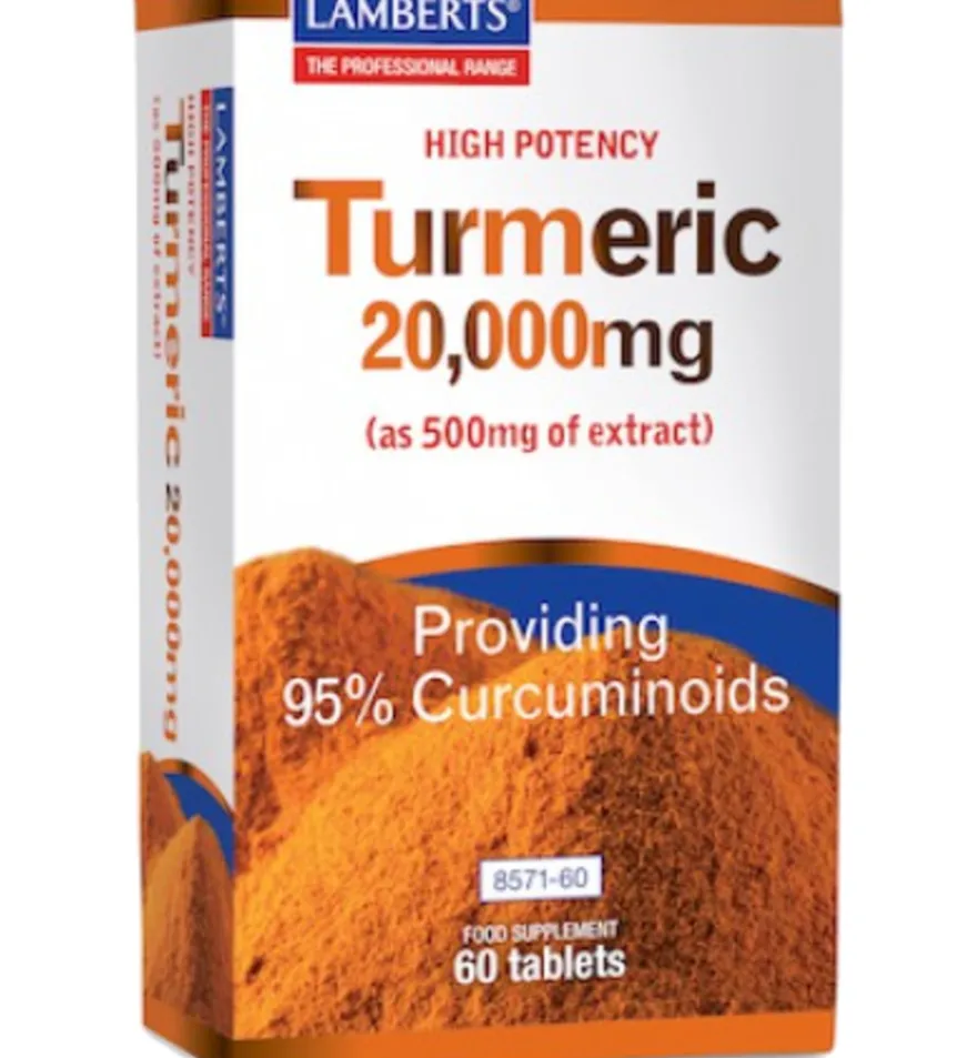 Lamberts Curcuma 20.000Mg (60 tabletten)