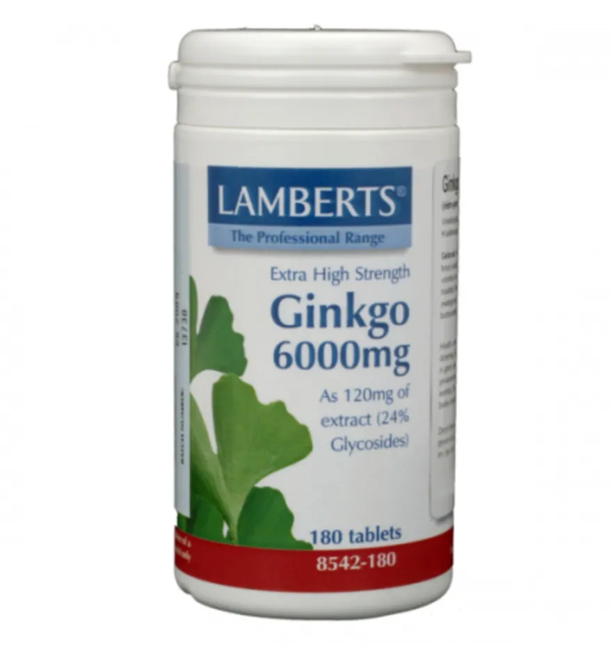Lamberts Ginkgo 6000 (180 tabletten)