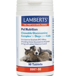 Lamberts Glucosamine Voor Hond En Kat (90 Kauwtabletten)