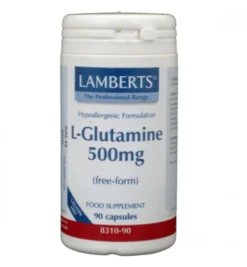 Lamberts L-Glutamine 500mg (90 vega capsules)