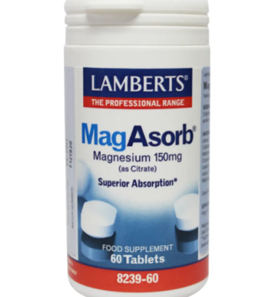 Lamberts MagAsorb (60 tabletten)