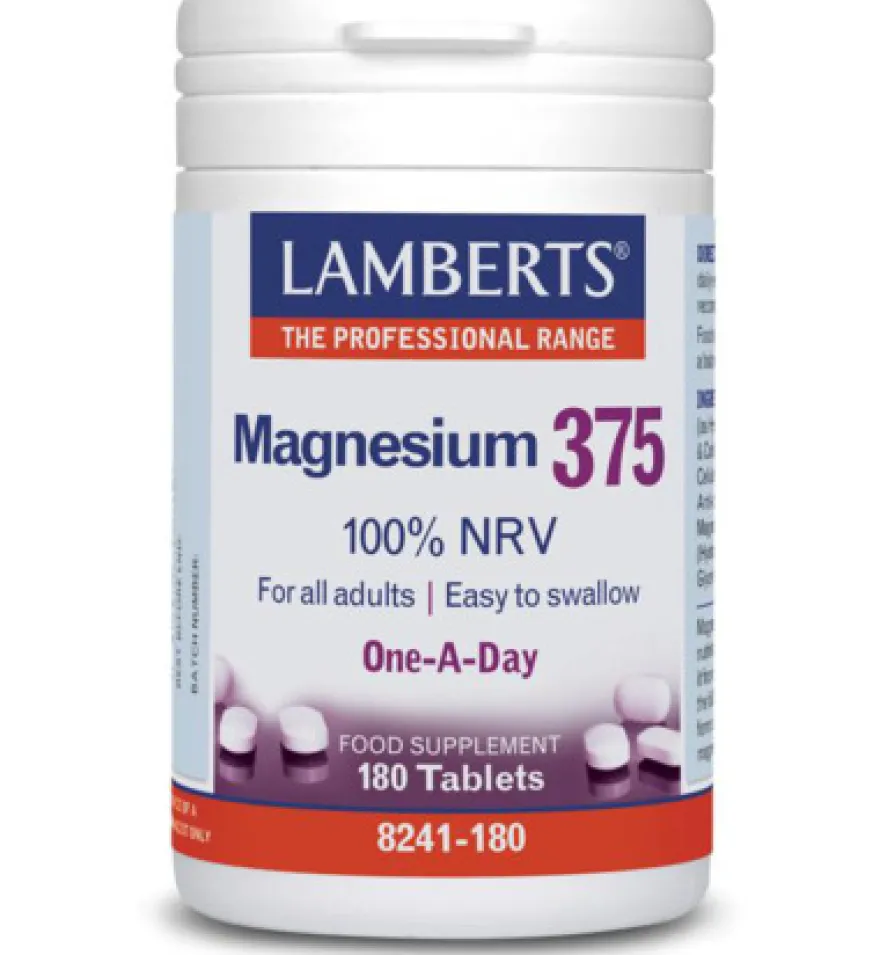Lamberts Magnesium 375 (180 tabletten)