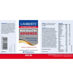 Lamberts Multi-Guard 50+ Advance (60 tabletten)