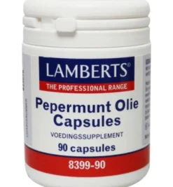 Lamberts Pepermuntolie 100Mg (90 vega capsules)