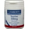 Lamberts Taurine 500mg (60 vega capsules)