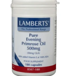 Lamberts Teunisbloemolie 500mg (180 vega capsules)