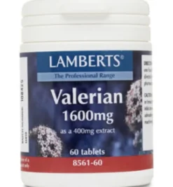 Lamberts Valeriaan 1600mg (60 tabletten)