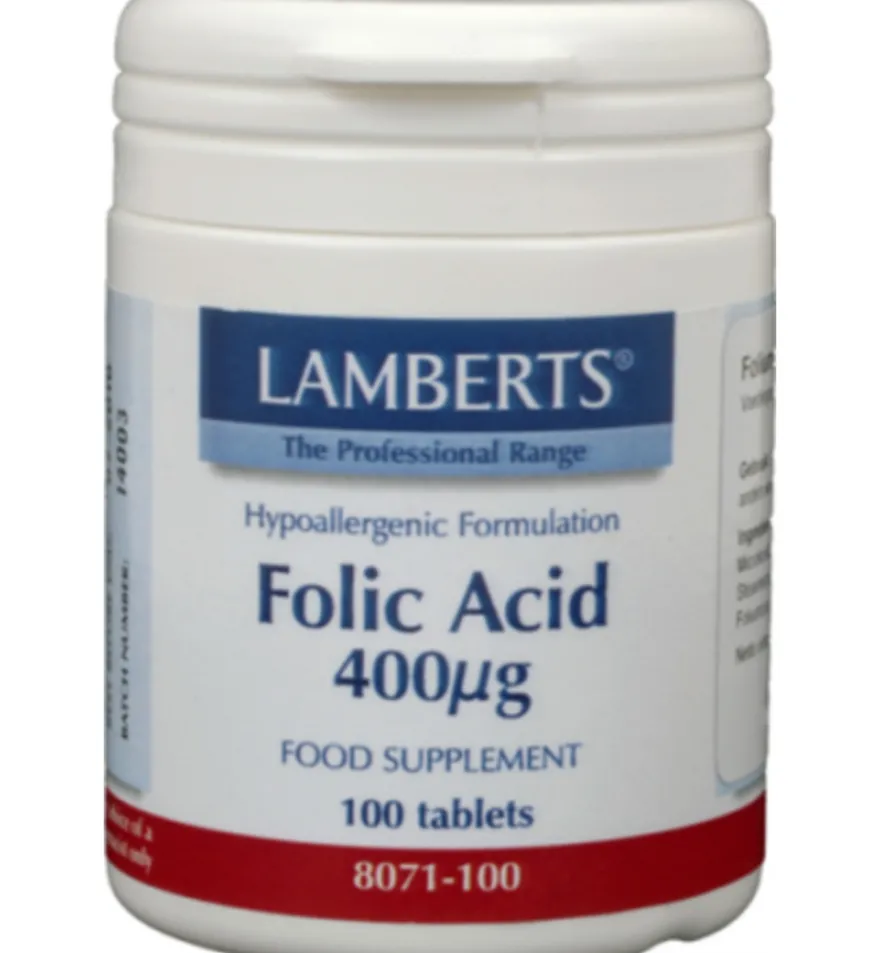 Lamberts Vitamine B11 400mcg (100 tabletten)