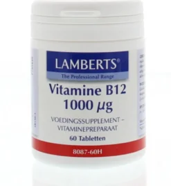 Lamberts Vitamine B12 1000mcg (60 tabletten)