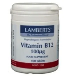 Lamberts Vitamine B12 100mcg (100 tabletten)