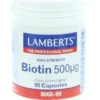 Lamberts Vitamine B8 500mcg (90 vega capsules)