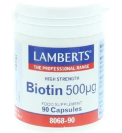 Lamberts Vitamine B8 500mcg (90 vega capsules)
