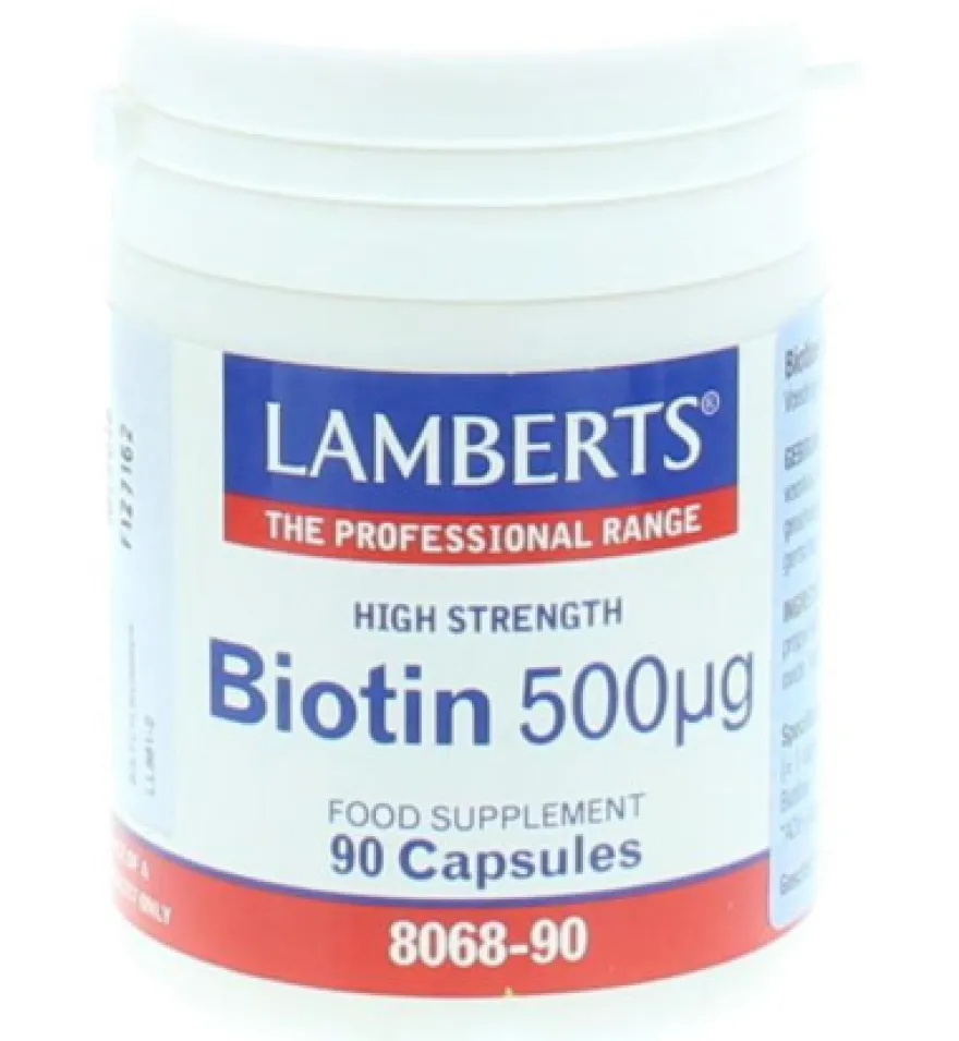 Lamberts Vitamine B8 500mcg (90 vega capsules)