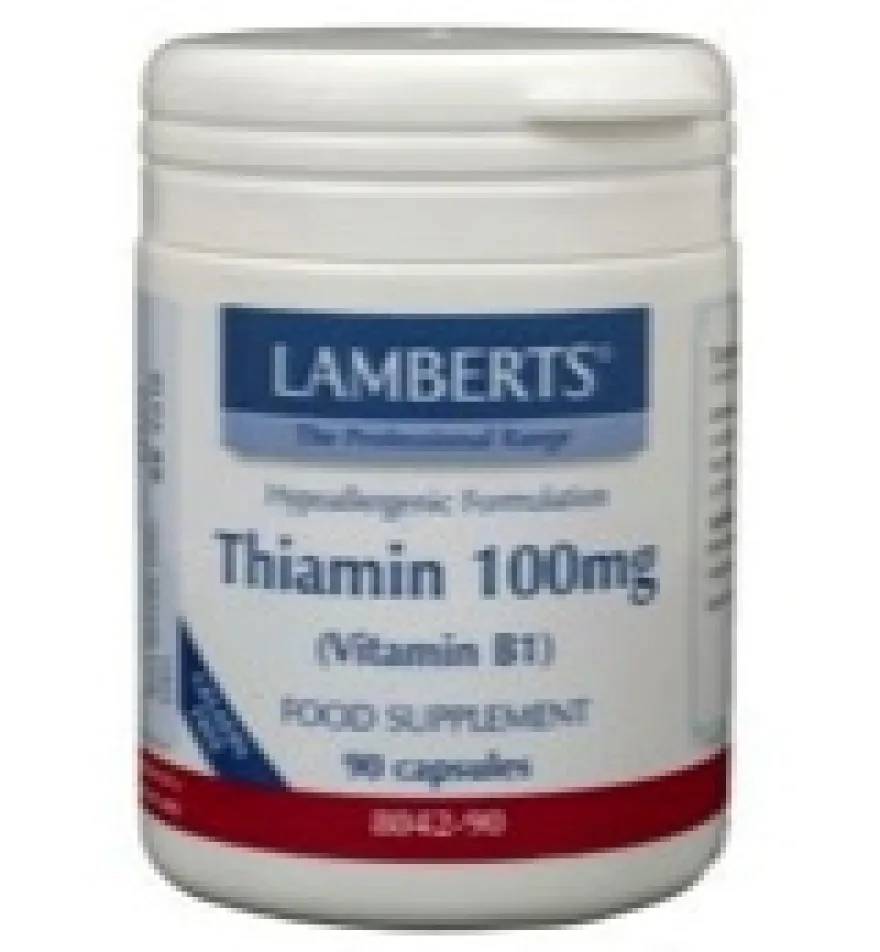 Lamberts Vitamine B1 100mg (90 vega capsules)