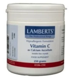 Lamberts Vitamine C calcium ascorbaat (250 gr)