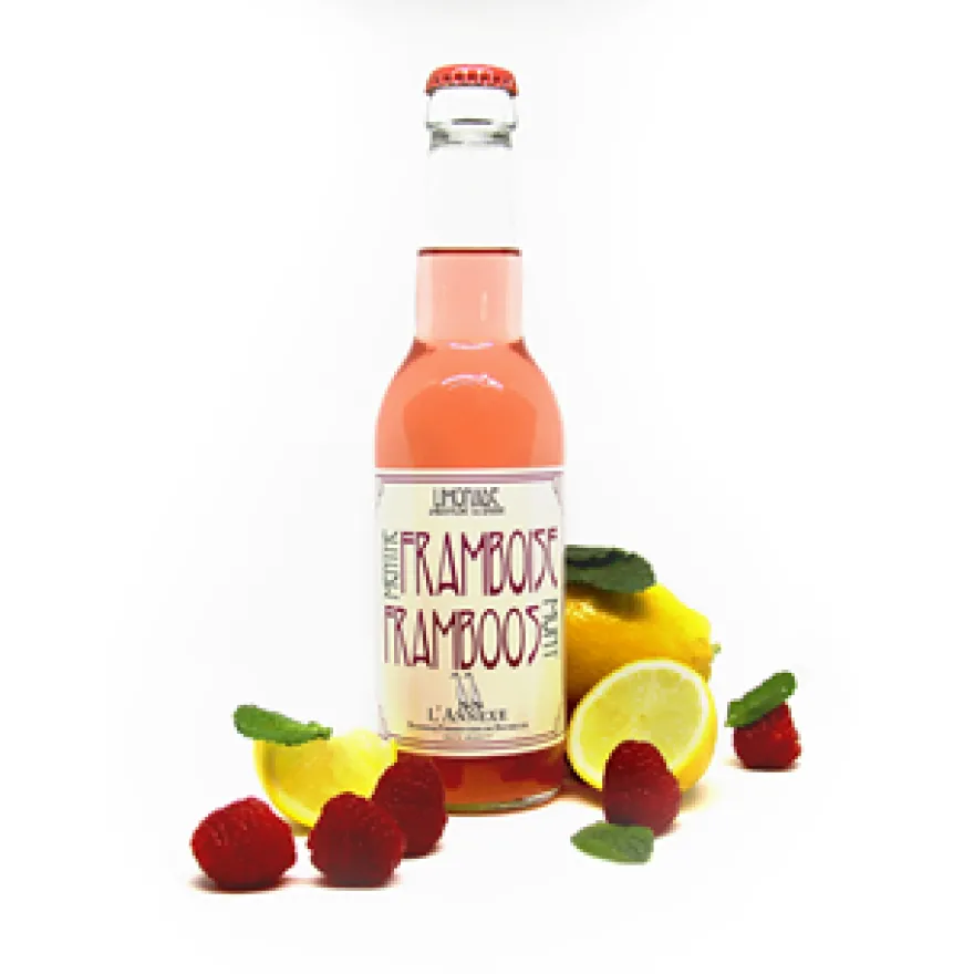 L’annexe Gefermenteerde Limonade met Framboos en Munt Bio (330 ml)