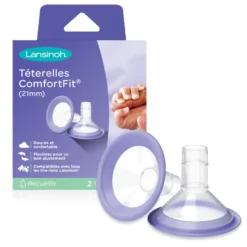 Lansinoh Comfort Fit 21mm Borstschild (2 stuks)