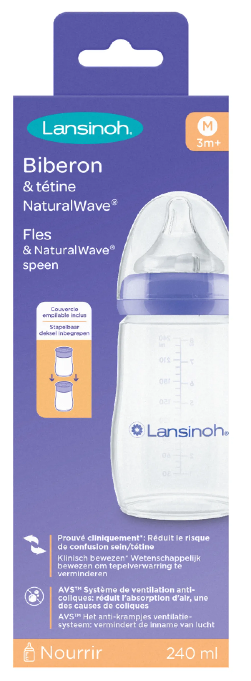 Lansinoh Drinkfles (1 stuk)