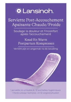 Lansinoh Koud en Warm Postpartum Kompressen (1 stuk)