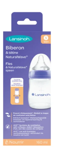 Lansinoh Natural Waves Drinkfles (1 stuk)