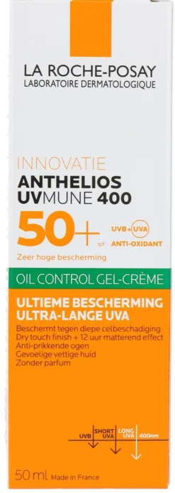 La Roche-Posay Anthelios Uvmune 400 Oil Control Gel-crème (50 ml)