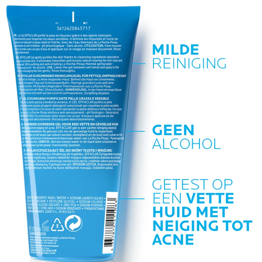 La Roche-Posay Effaclar Purifying Foaming Gel (200 ml)