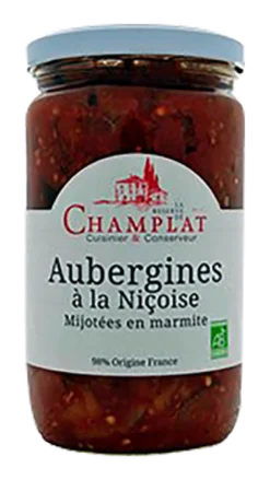 La Réserve De Champlat Aubergines Bio (650 gr)