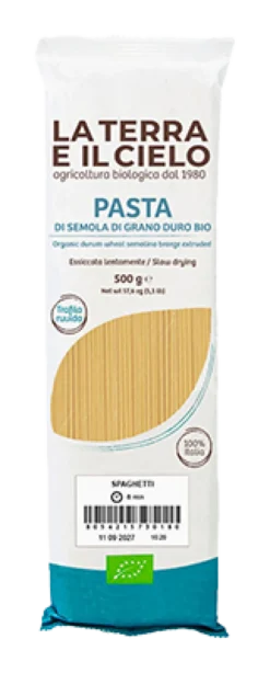 La Terra E Il Cielo Spaghetti Wit Bio (500 gr)