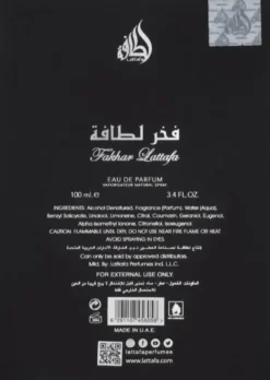 Lattafa Fakhar Men Eau De Parfum (100 ml)