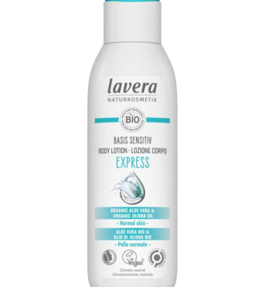 Lavera Basis Sensitiv bodylotion express bio EN-IT (250 ml)