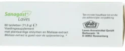 Laves Sanagast Tabletten (60 tabletten)