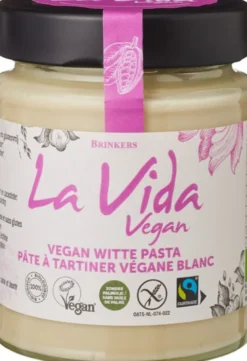 La Vida Vegan Chocoladepasta Wit (270 gr)