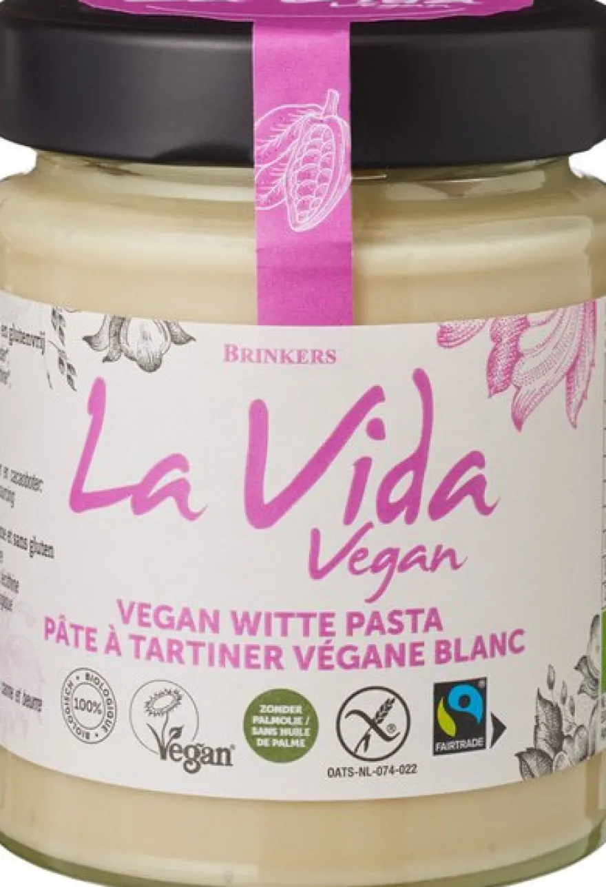 La Vida Vegan Chocoladepasta Wit (270 gr)